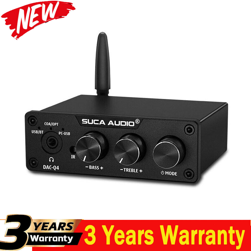 DAC-Q4 Audio Decoder USB Bluetooth5.0 Lossless Preamplifier Headphone Amplifier