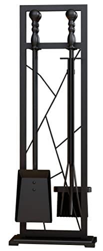 Fire Beauty Fireplace Tools Sets 5 Pieces Wrought Iron Fire Tool Set with