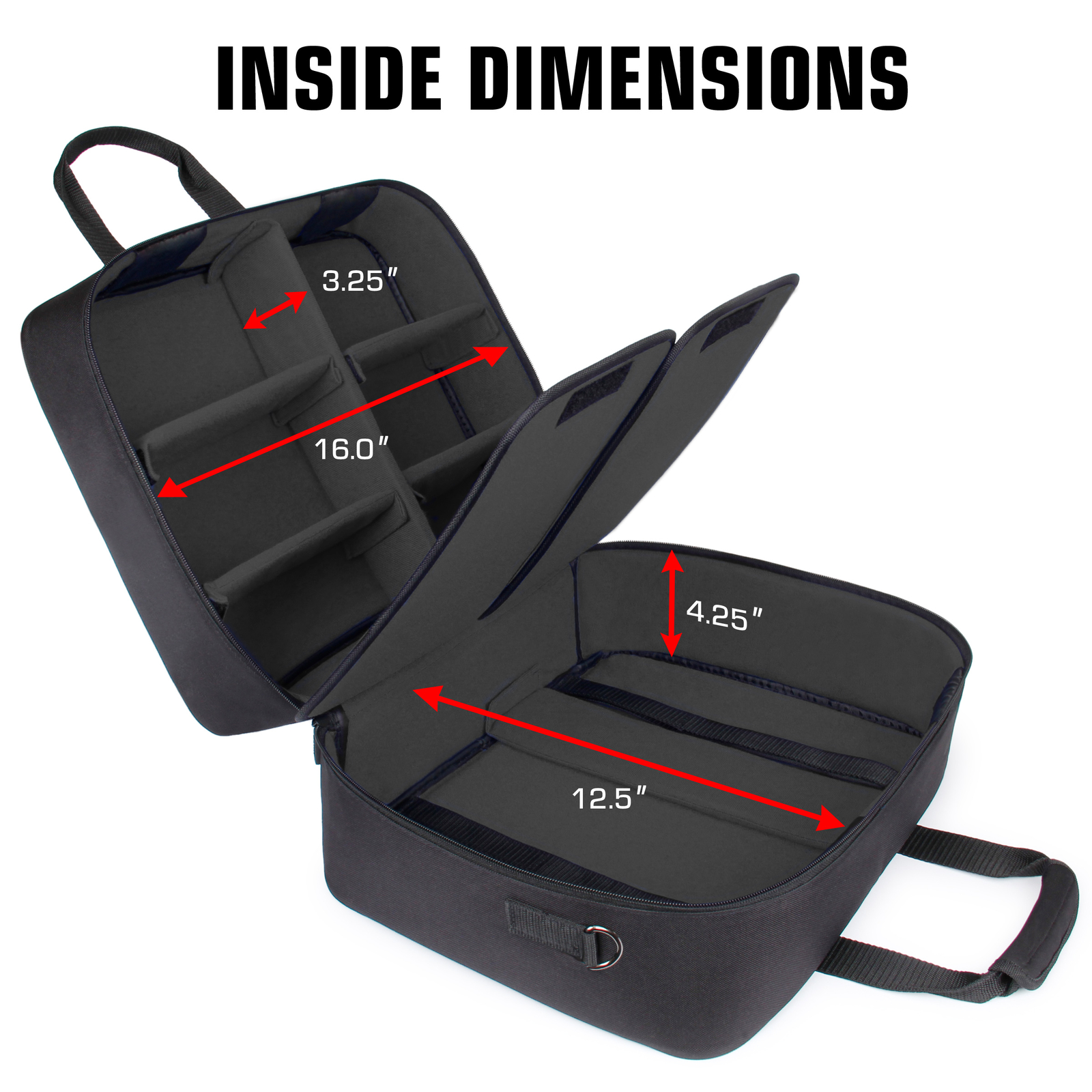 USA GEAR Large Backpack for CPAP, Travel Bag - Customizable Interior