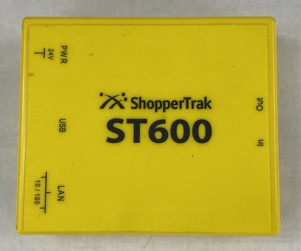 ShopperTrak ST600 Model H17200 Customer Counting Module Control