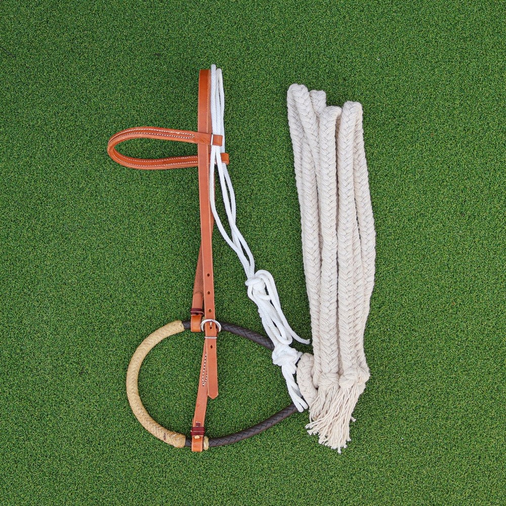 Cowboy Breaking Training Pencil Bosal Hackamore USA Made