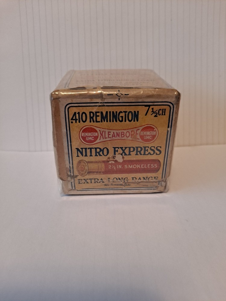 Empty Remington-UMC Nitro Express .410 2pc. shell box