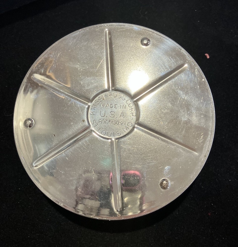 Vtg 1920s Kriss Kross Stropper Razor Blade Mechanical Sharpener