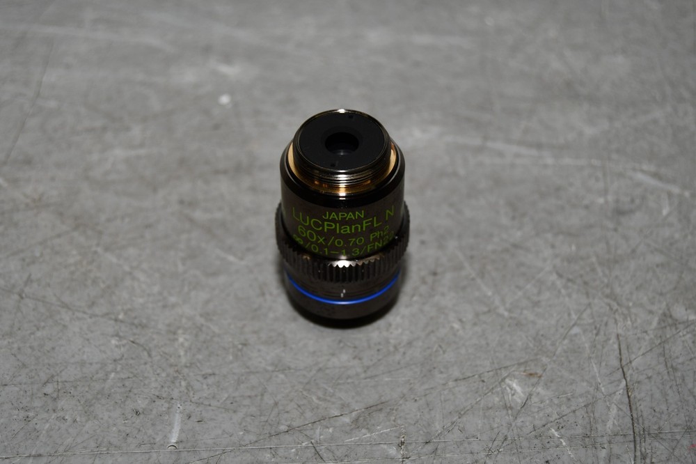 ^ Olympus LUCPlanFL N 60x/0.70 Ph2 UIS2 Infinity/0-2/FN22 Microscope Objective