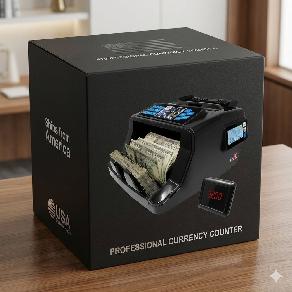 Professional High-Speed Currency Counter