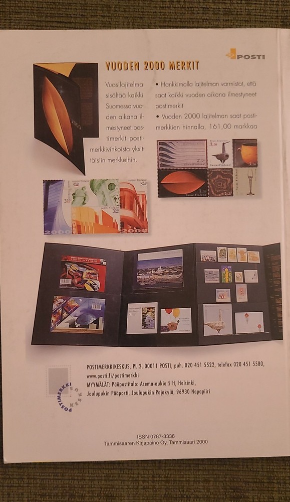 Lape Suomi-Finland 1856-2000 Stamp Catalog