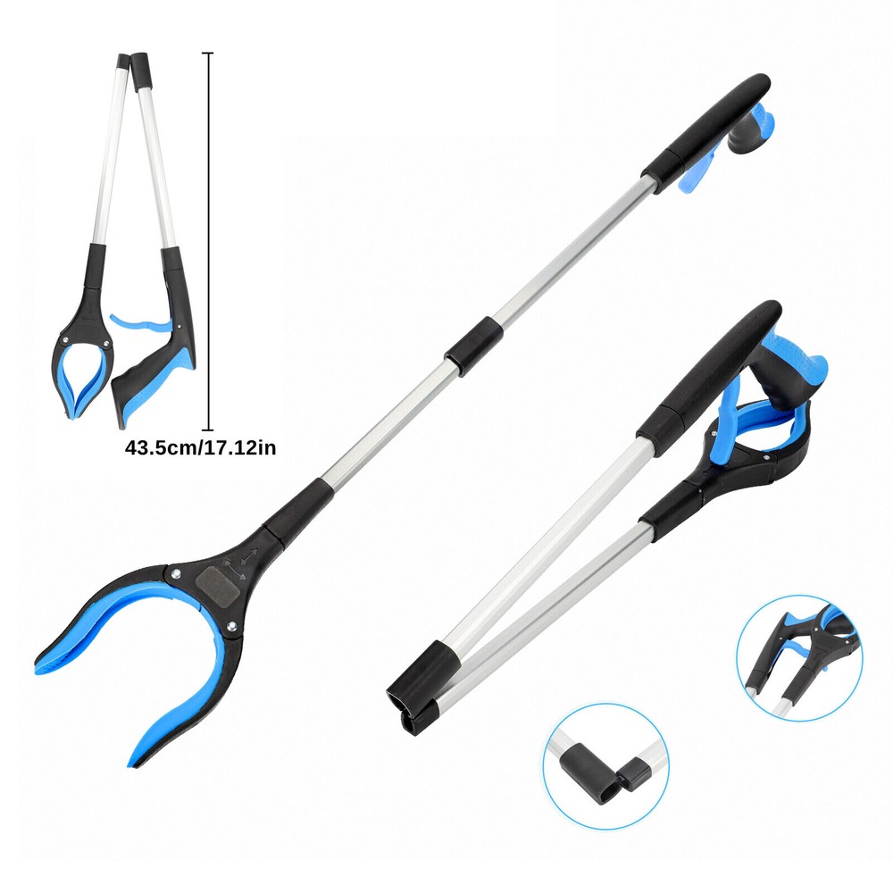 Grabber Tool, Extra Long Grabbers for Elderly Grab It + Magnets & Rotating Head