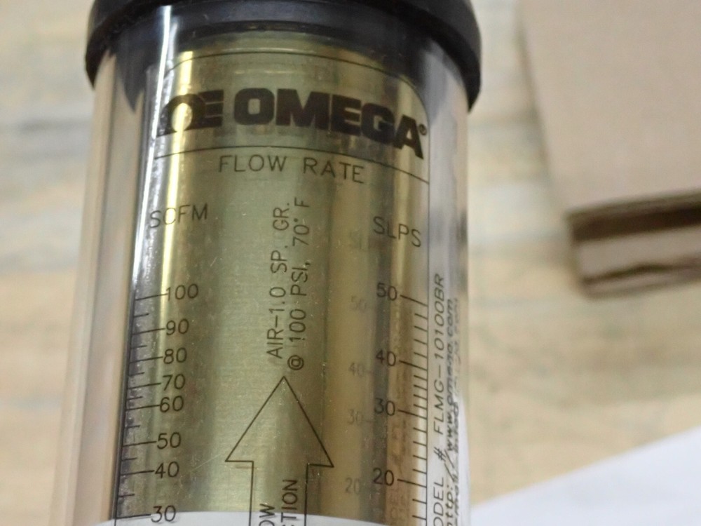 FLMG-10100BR OMEGA VARIABLE FLOW METER NEW