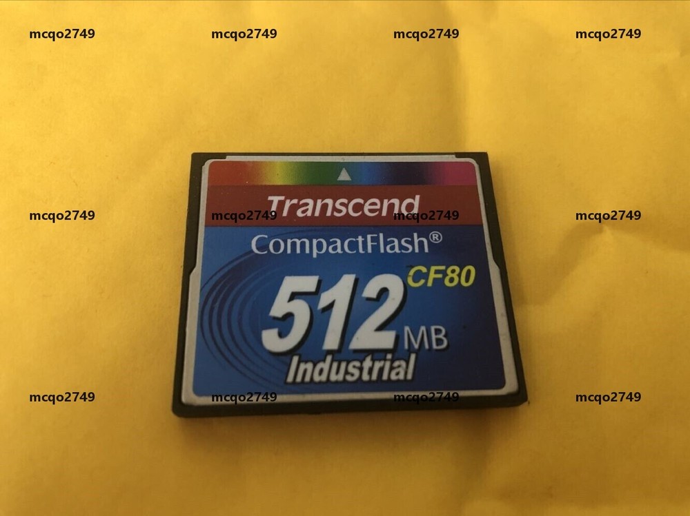 Transcend Industrial 512MB  CF80 CompactFlash Card CF Memory CARD