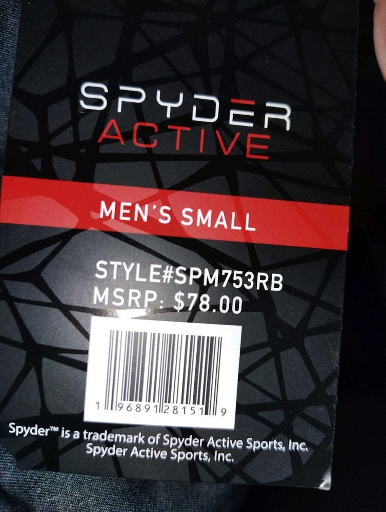 Men's Spyder Active Pants Size Small
