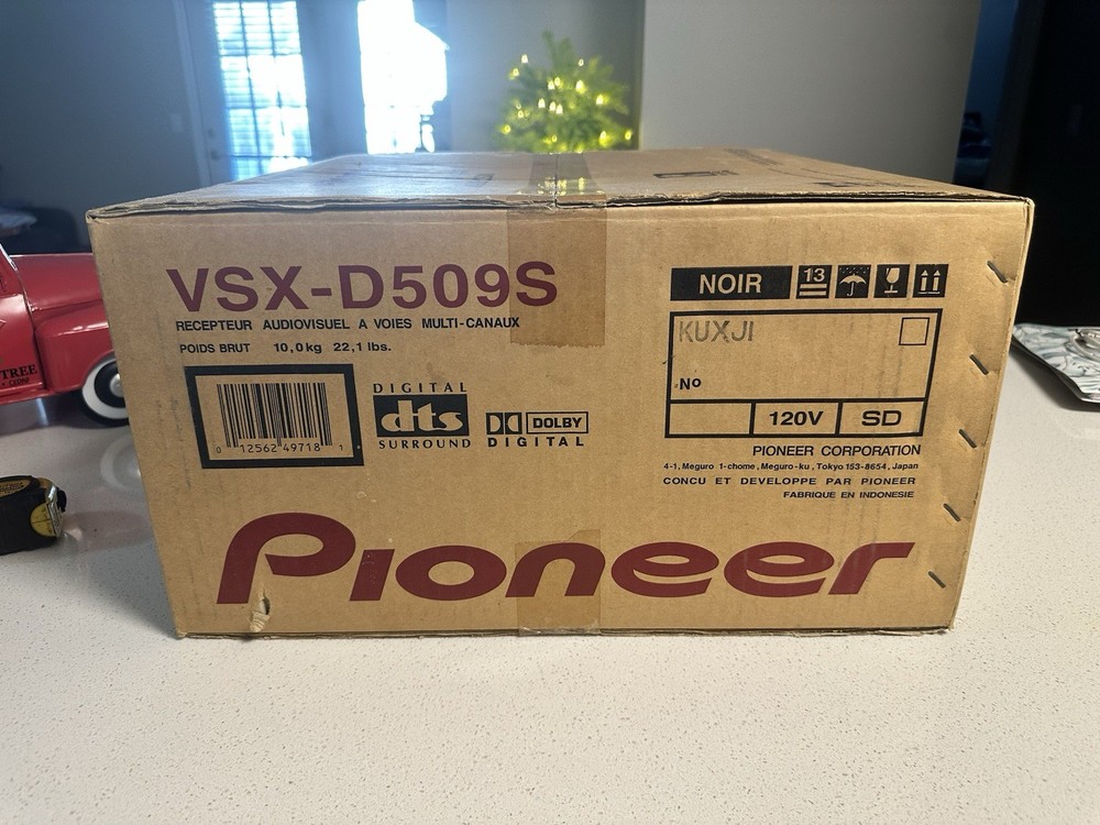 Pioneer VSX-D509S Multi-Channel Audio Video Receiver Digital Surround