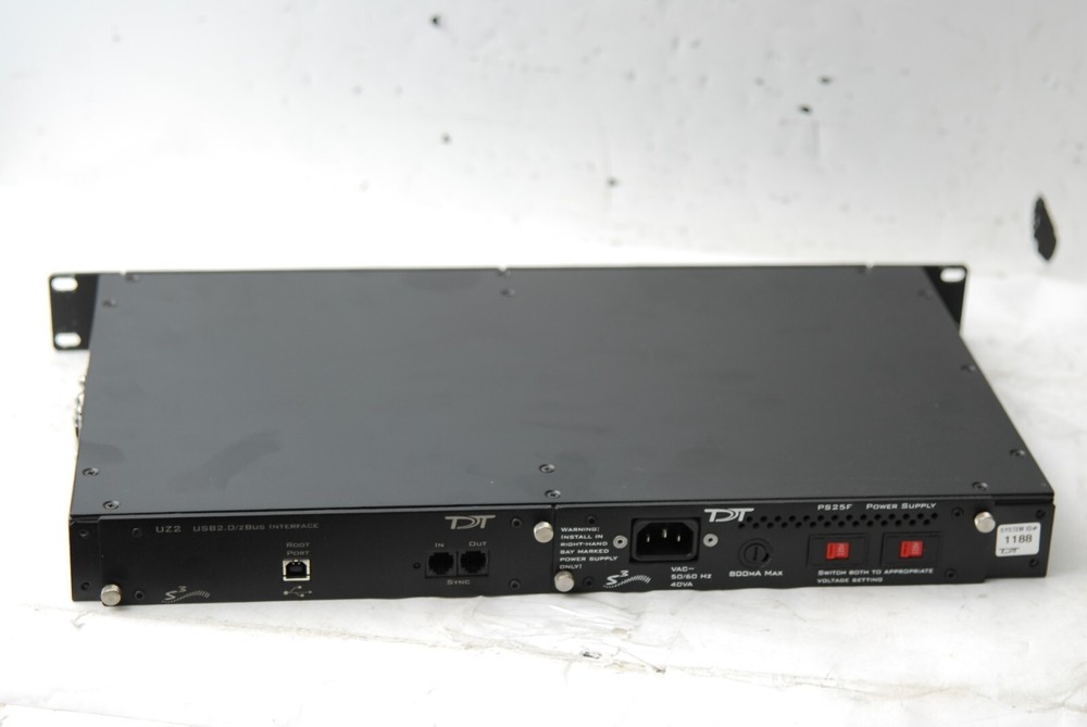 Tucker-Davis Technologies 2x: PA5 Programmable Attenuator & 1x: UZ2