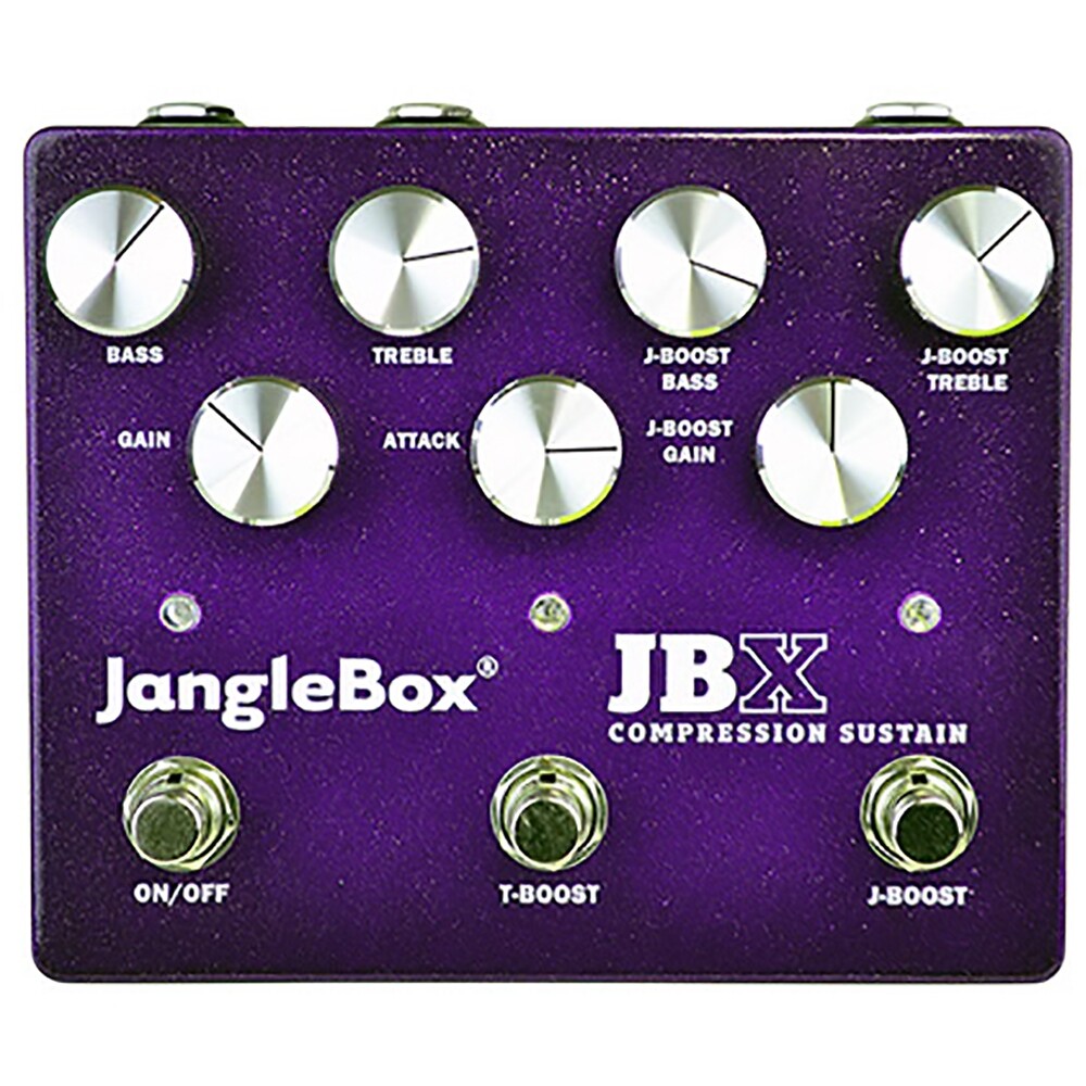 JangleBox JBX Compression Sustain True Bypass Guitar Effects Pedal