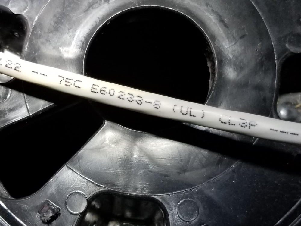 Carol C3122 18/8C Stranded Plenum Media/Security/Control Cable CMP White /50ft