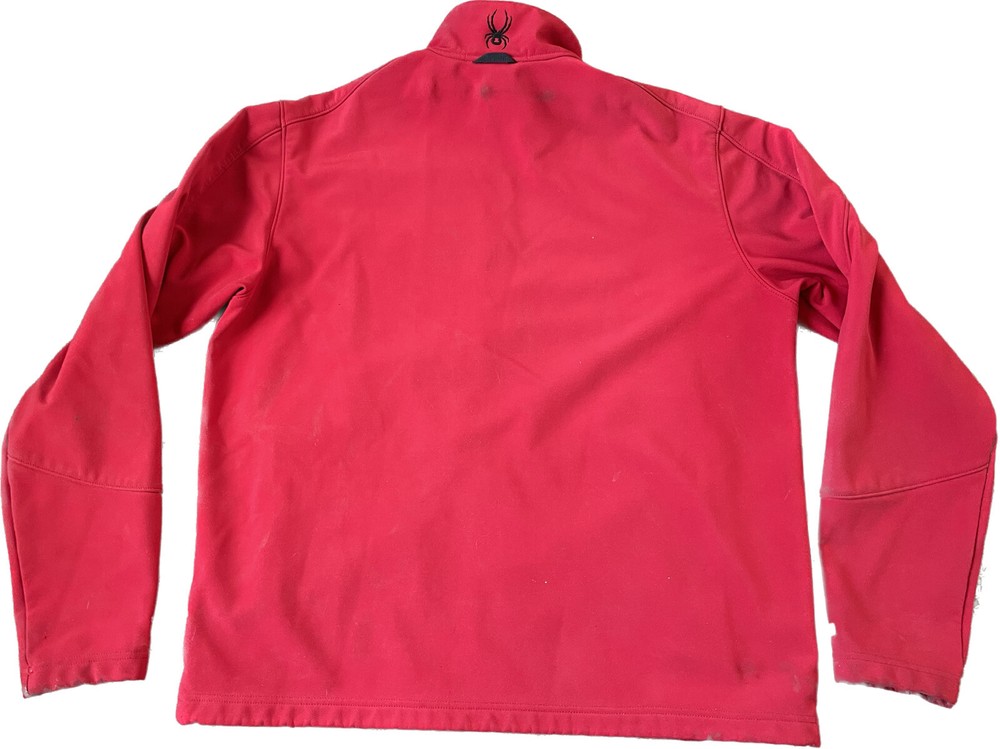 Spyder US Ski Team National Development System Mens Medium Red Softshell Jacket