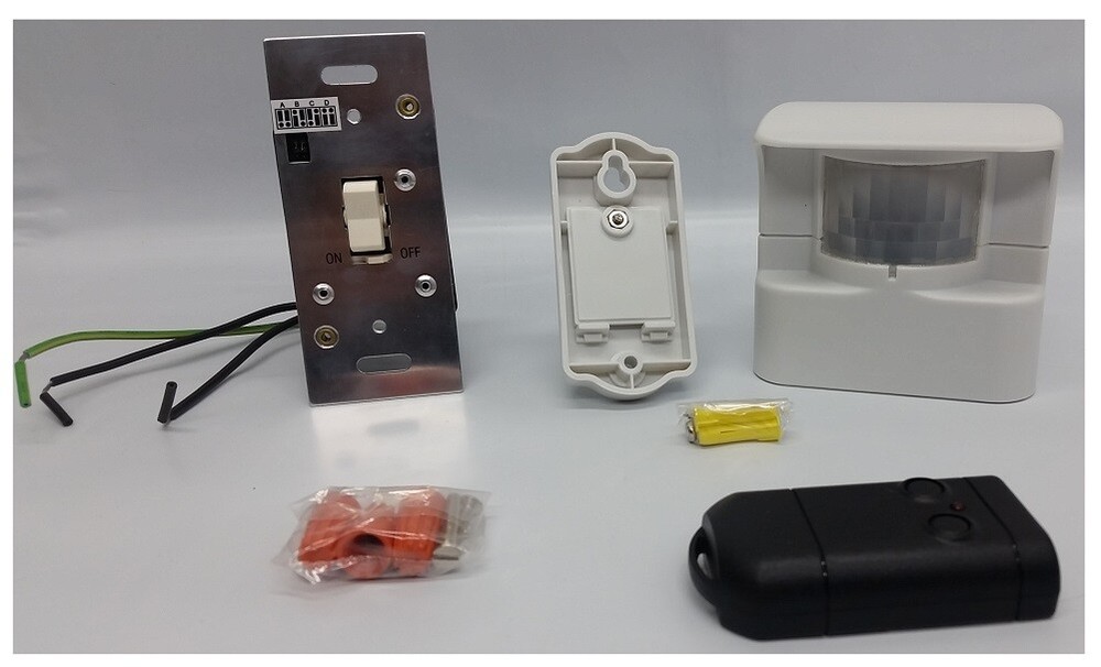 Carlton Automatic Lighting MotionActivated Wall Switch with Remote HS3655