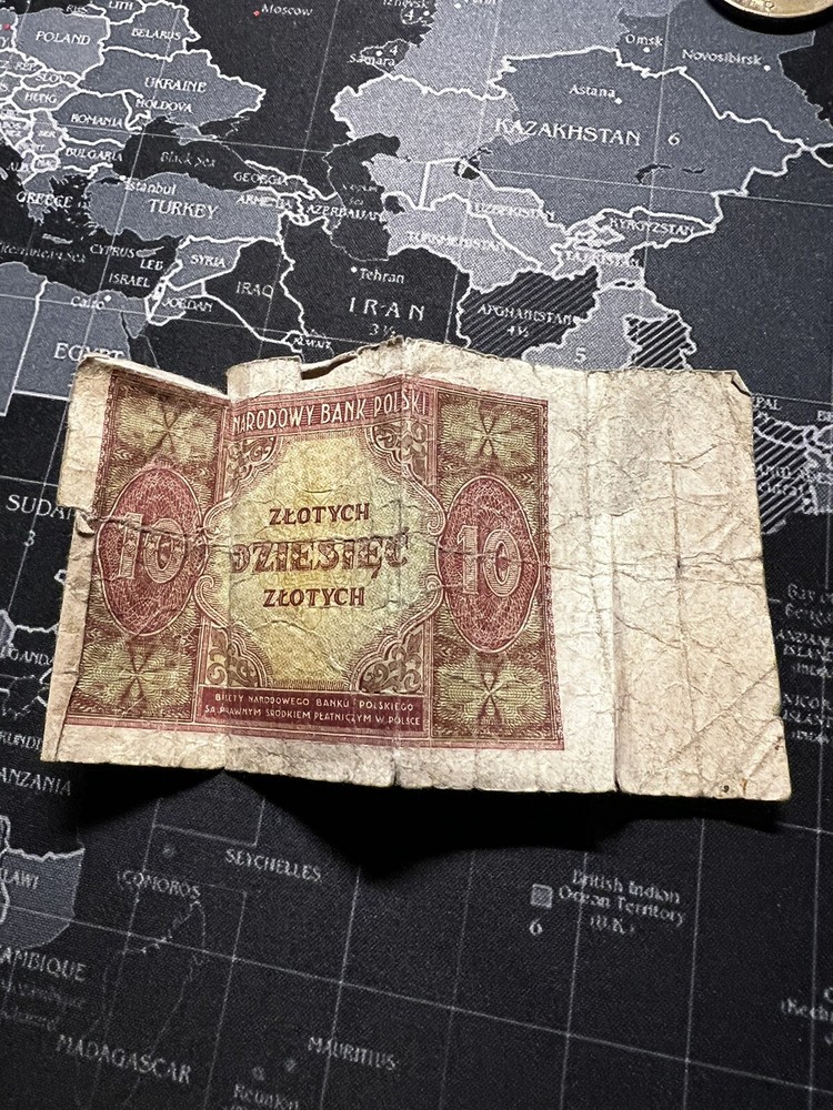 1946 Poland 10 Zlotych