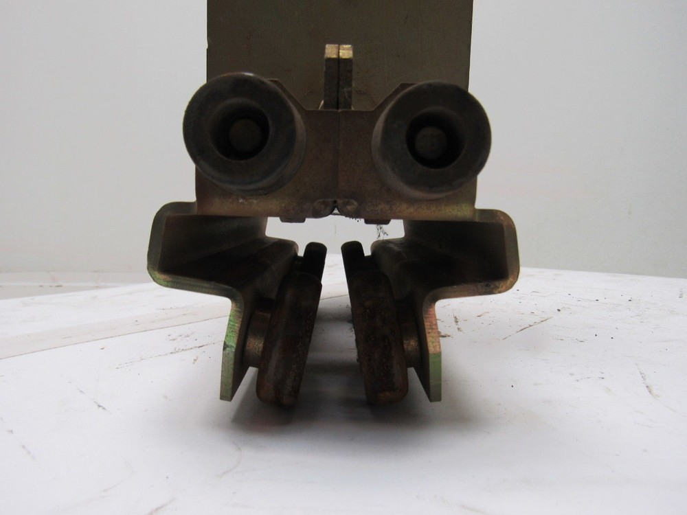Bridge Crane C-Track Flat Cable Festoon Single Saddle Trolley 8"