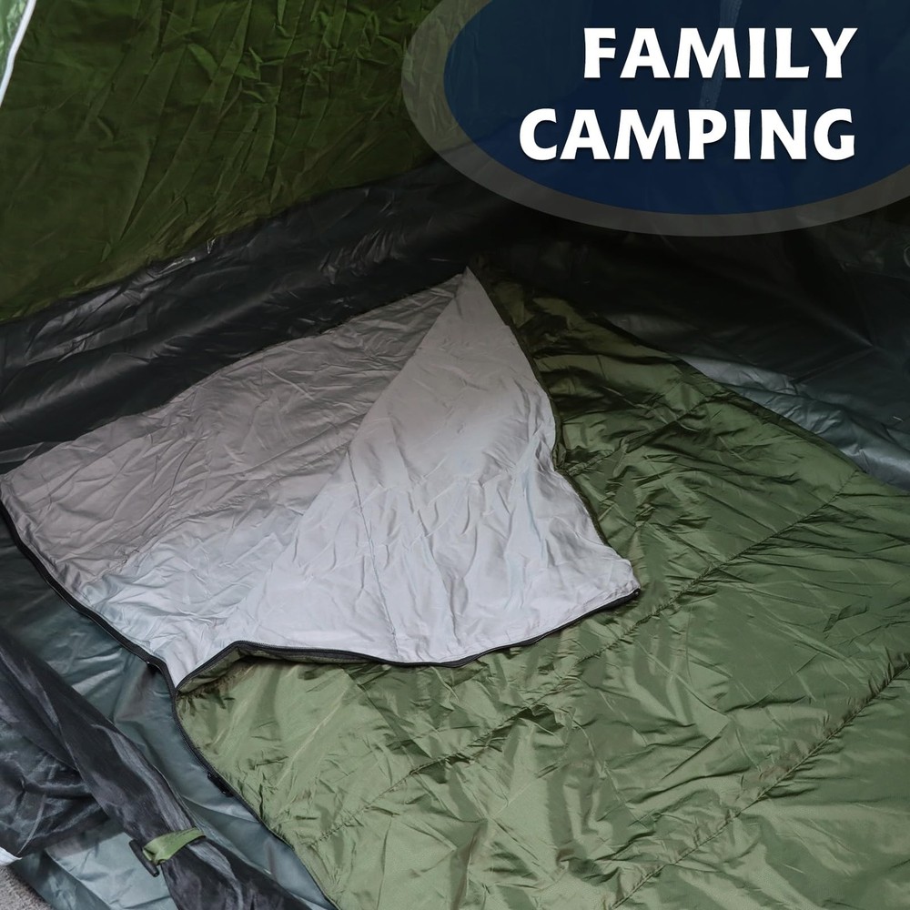 Lightweight Sleeping Bag, Waterproof Ultralight Envelope Portable Sleeping Ba...