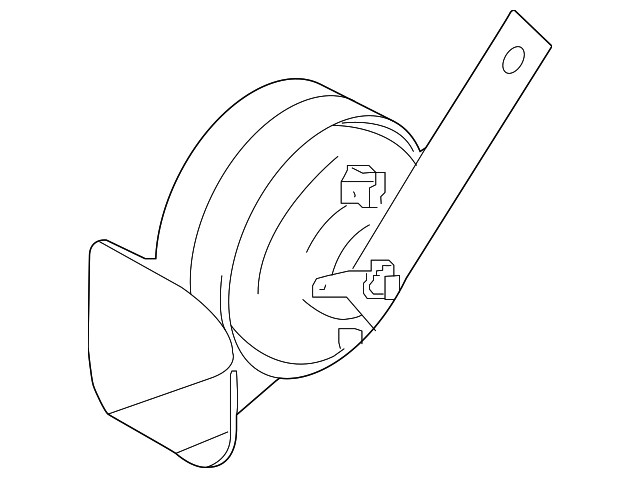 Genuine Nissan High Note Horn 25610-6FL0A