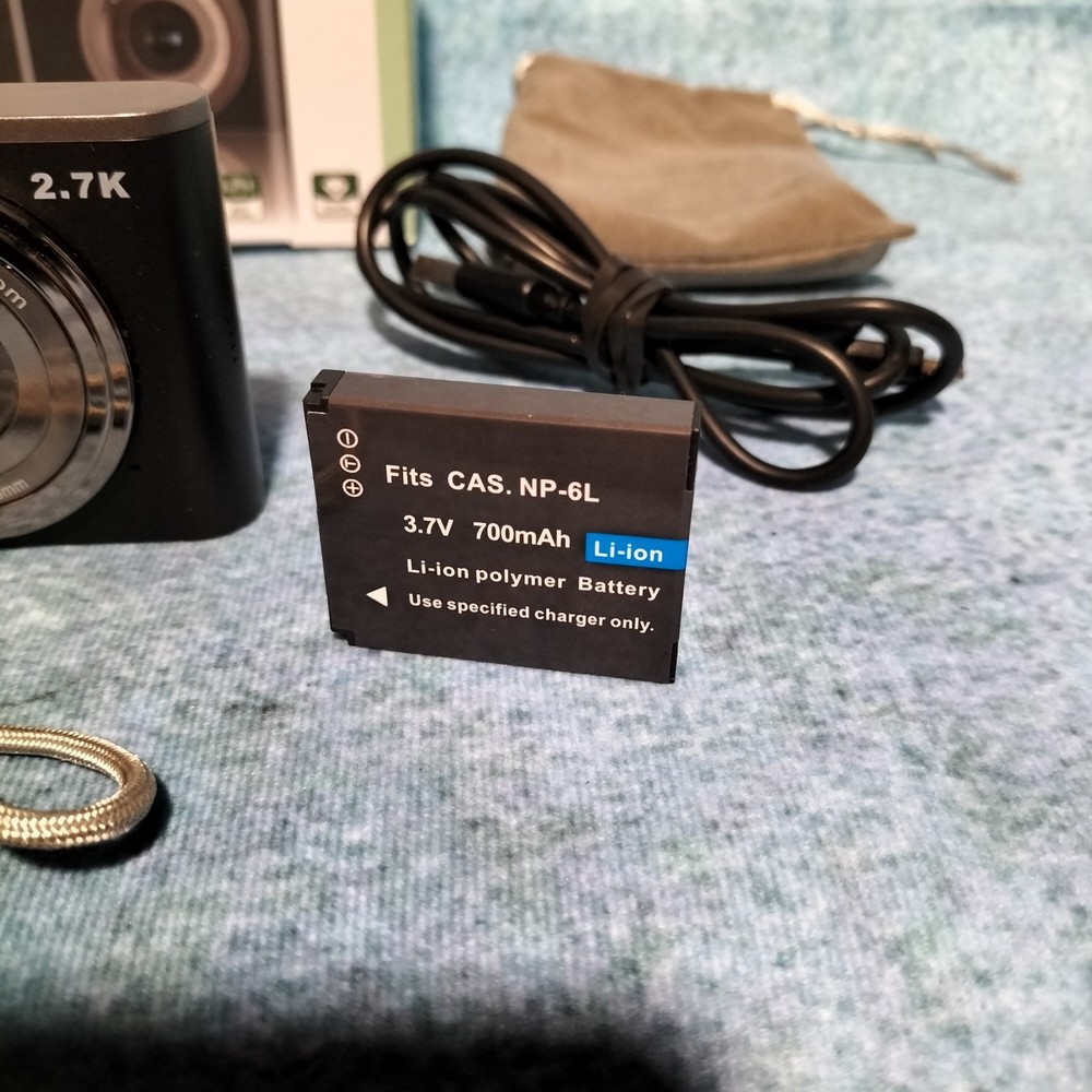 44MP Digital Camera DC302 Black Opened Never Used Excellent Condition