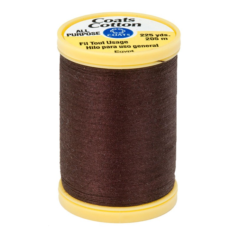 Coats & Clark Thread CHONA BROWN 3 spools 30wt