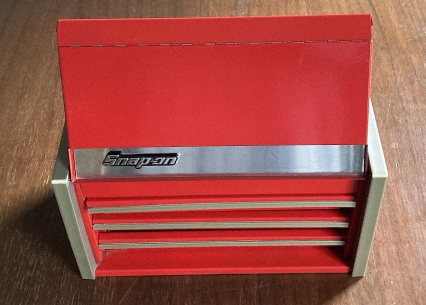 Snap-On Mini Micro Red Tool Box Top Chest
