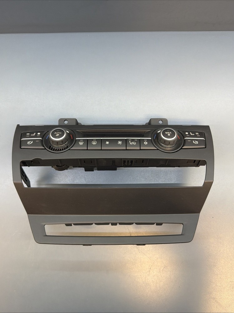 BMW 07-14 E70 E71 FRONT AC HEAT CLIMATE CONTROL TEMPERATURE UNIT PANEL 9262782