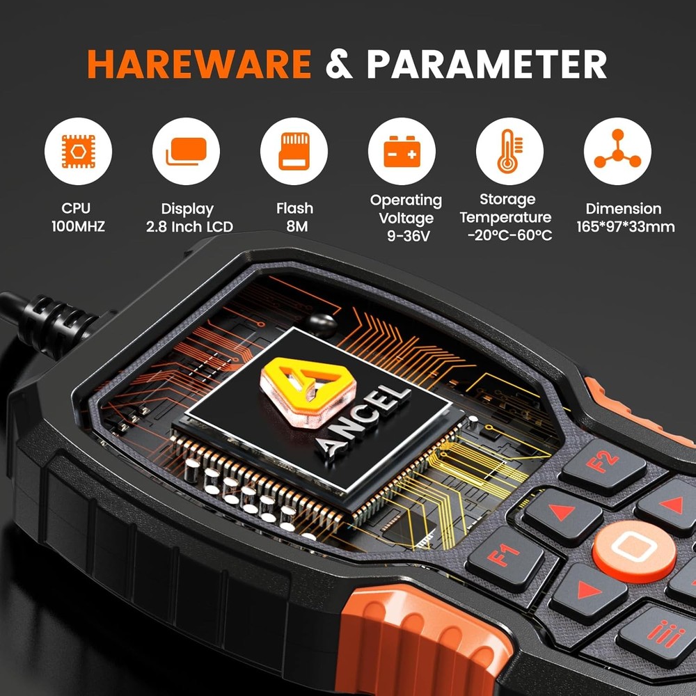 Heavy Duty Truck Scanner HD601 Diesel Diagnostic OBD2 Scan Tool & Code Reader