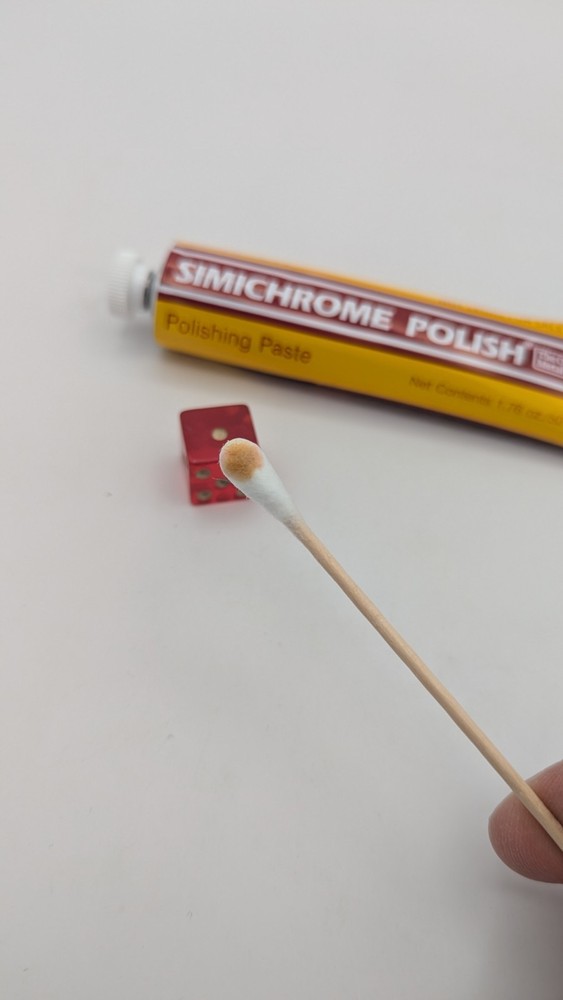 Vintage Cherry Translucent Bakelite Dice