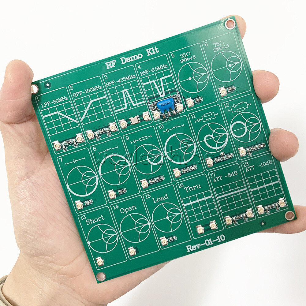 RF Demo Kit For Network Test Filter Attenuator NanoVNA RF Tester Bboard Vector