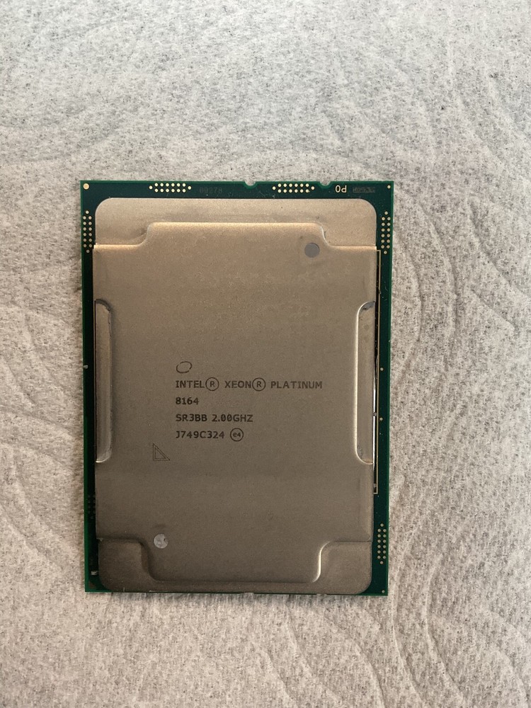 Intel Xeon Platinum 8164 Processor SR3BB 26-CORE 2.0GHZ CD8067303408800