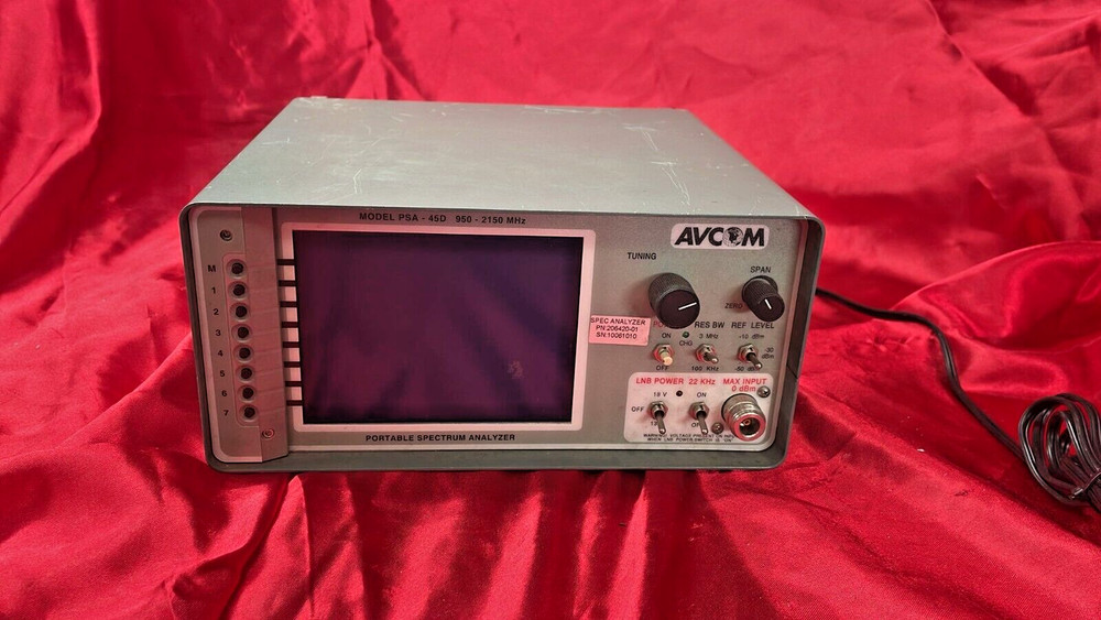 ACVOM PSA-45D 950-2150 MHz – PORTABLE SPECTRUM ANALYZER