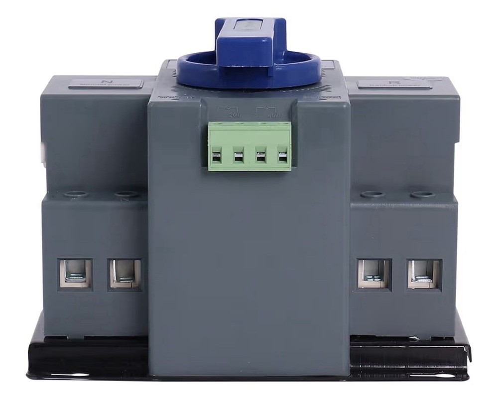 AC 110V 63A 2P Automatic Transfer Switch Solar ATS Generator Dual Power Change