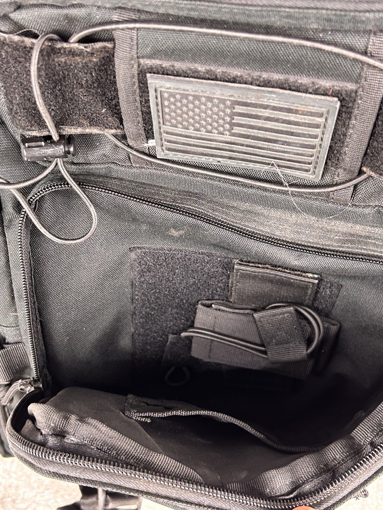 Tacticon Armament tactical backpack black Multi Pockets Buckles Straps Labtop