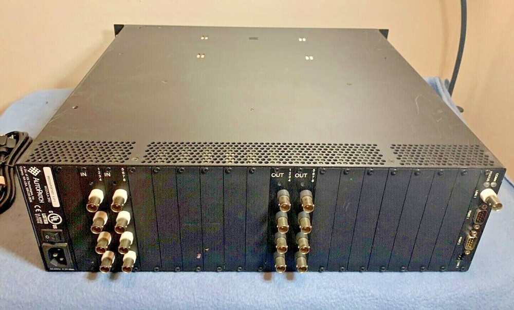 AutoPatch Modula Series 3RU Rack Mount Module Enclosure buy it now !!!