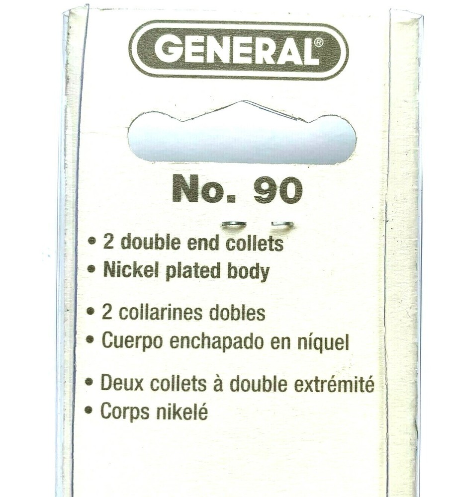 GENERAL #90 DOUBLE END PIN VISE 0-1/8" CAPACITY