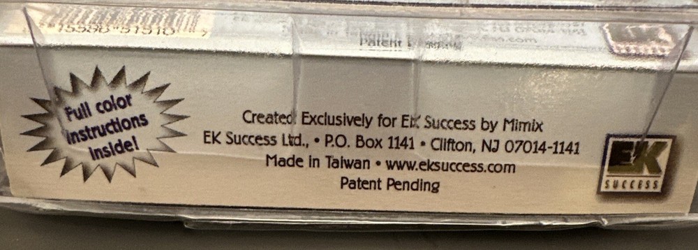 EK Success Blade Runner Cutting Tool for Templates, Extra blades, Training Wheel
