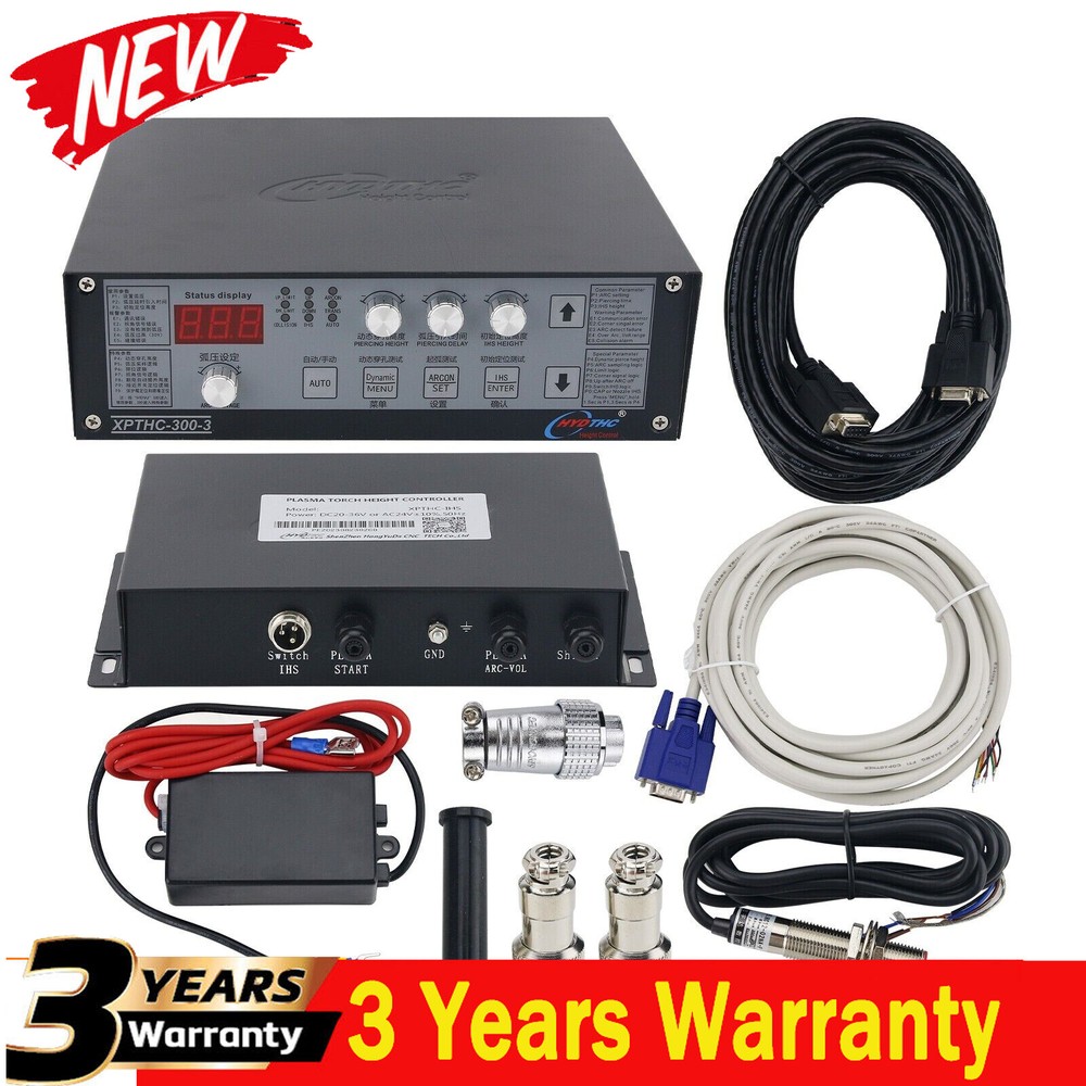 XPTHC-300-3 Arc Voltage Plasma Torch Height Controller Plasma THC for CNC Plasma
