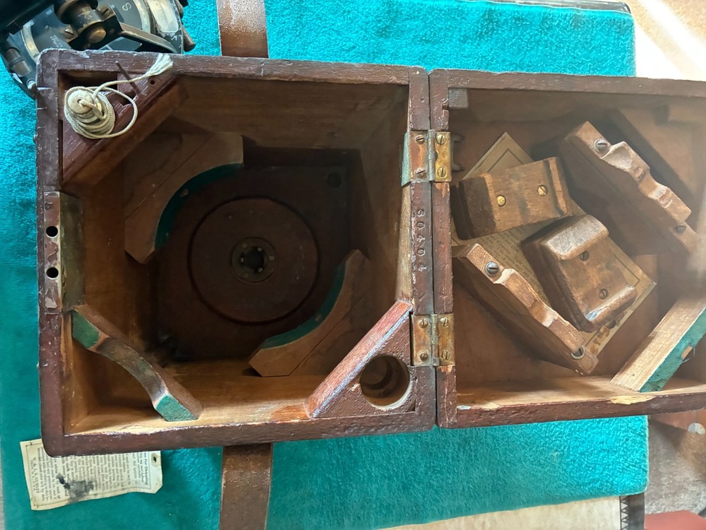 Antique W & LE Gurley ... Sn 30404 with Box & strap
