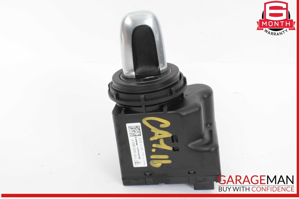 11-18 Porsche Cayenne 958 Start Ignition Switch Module w/ Key 7PP905865F OEM