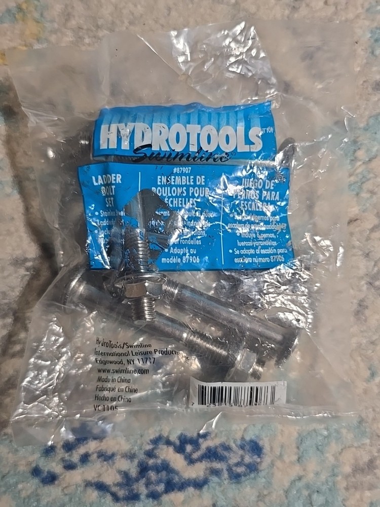 SWIMLINE HYDROTOOLS Pool Ladder Step & Hardware Replacement – One Size Bolt...