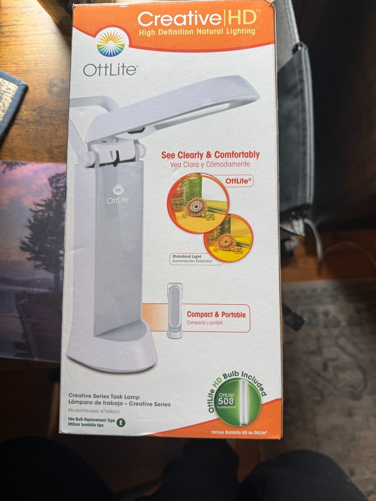 Ottlite Creative HD High Definition Natural Lighting Portable