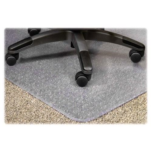 Lorell LLR25757 Plushmat Chair Mat 48x36 Clear