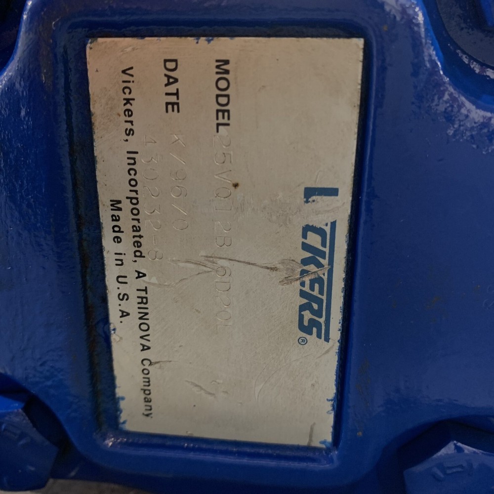 VICKERS Hydraulic Pump -Overhaul