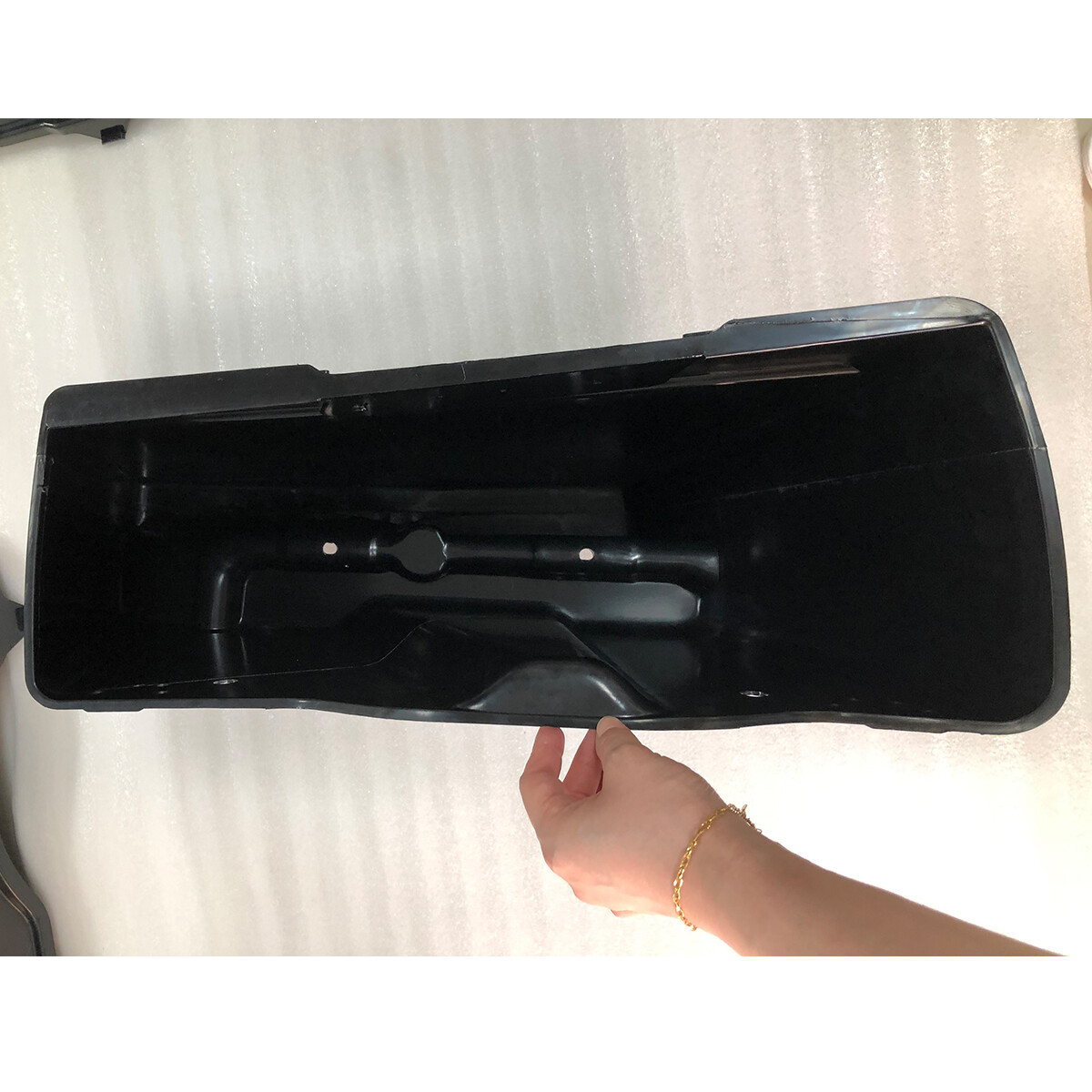 New Style 5" Stretched Extended Hard Saddle Bags Fit For 93-13 Harley Road King