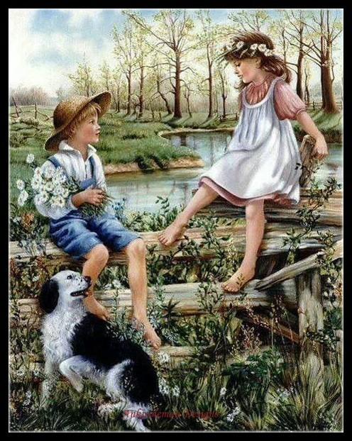 Fun for Kids 8 - DIY Chart Counted Cross Stitch Patterns Needlework DMC