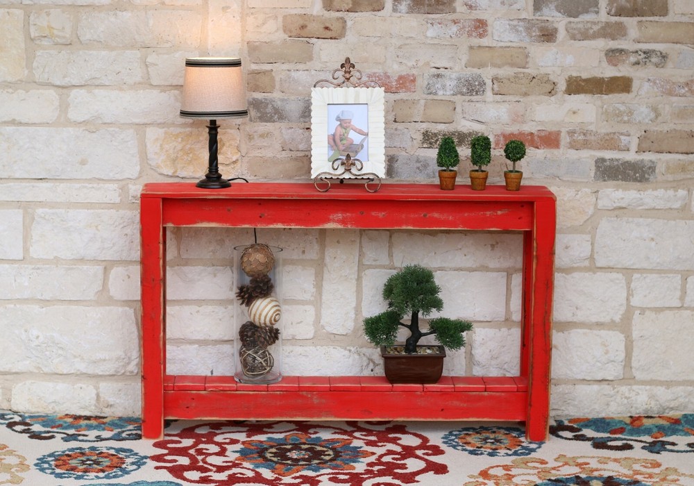 Rustic Entry Way Table 46''