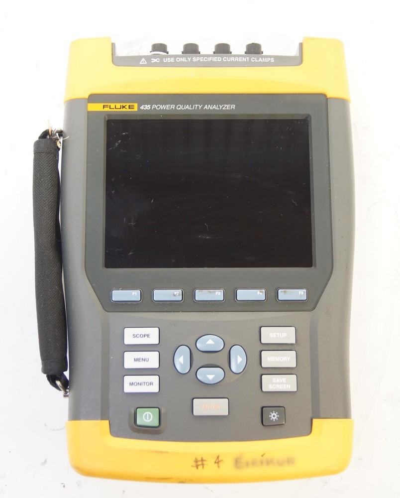 Fluke 435 Power Quality Analyzer PQA AS-IS