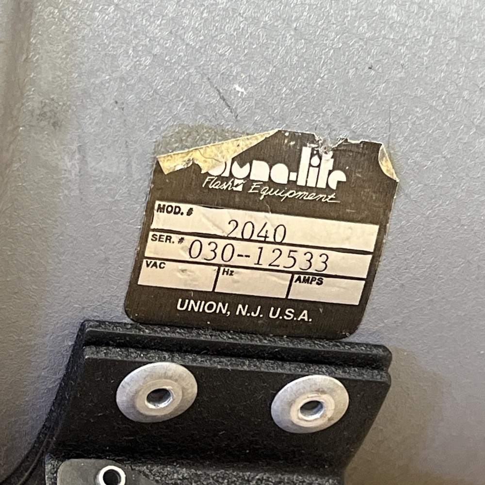 Dynalite 2040 Portable Studio Flash Strobe Head